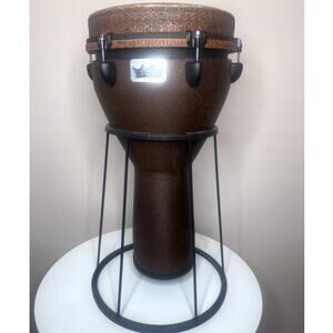 REMO DJ-0012-05 Mondo Djembe Drum - Earth, 12" Acousticon Skyndeep